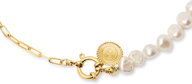 Thumbnail 4 de SINGULARU Chic Pearl Halskette 40 cm