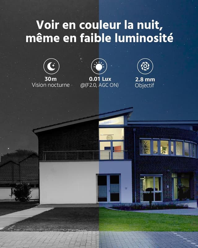 Thumbnail 3 de ANNKE H500 Bullet 5MP Système de surveillance 8CH 2To