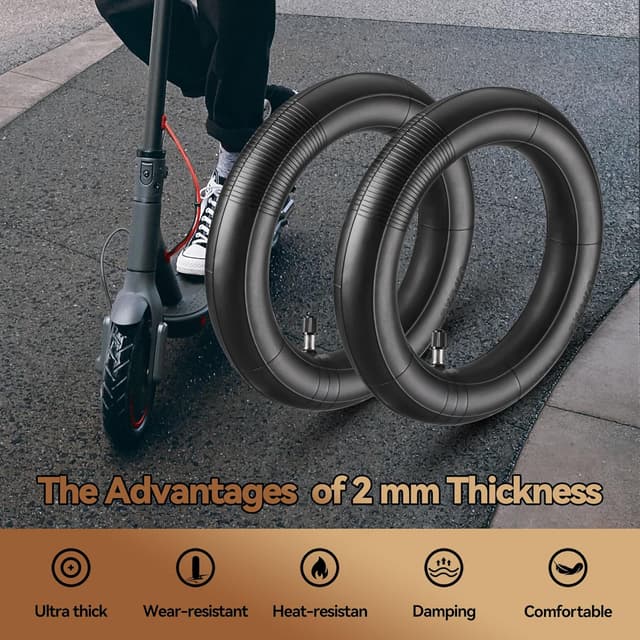Thumbnail 4 de Satgoo E Scooter 8,5 Zoll Schlauch 2 mm