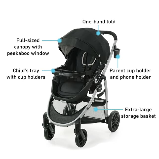 Thumbnail 5 de Graco Modes Pramette Stroller 3-in-1