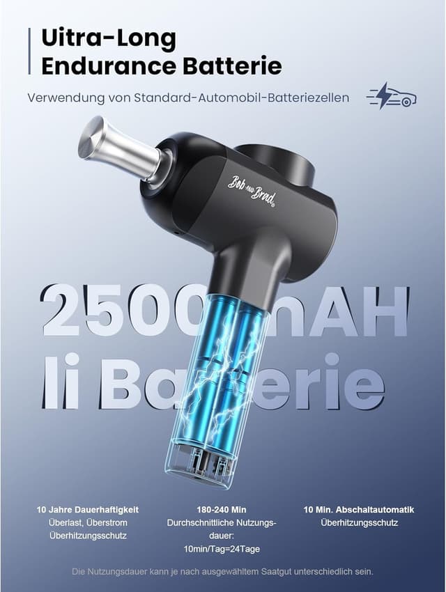 Thumbnail 5 de Bob and Brad X6 Pro Massagepistole für Muskelmassage