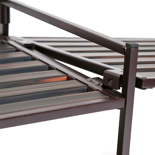 Thumbnail 12 de Seville Classics Zapatero de Madera Moca, 2 Pack