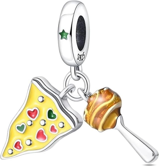 Thumbnail 6 de CYCUFF 925er Sterlingsilber-Anhänger mit Loch ca. 4,5–5 mm für Armbänder, Ketten & Charm-Schmuck