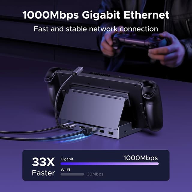 Thumbnail 4 de UGREEN Steam Deck Dock 100W 6-in-1 dock