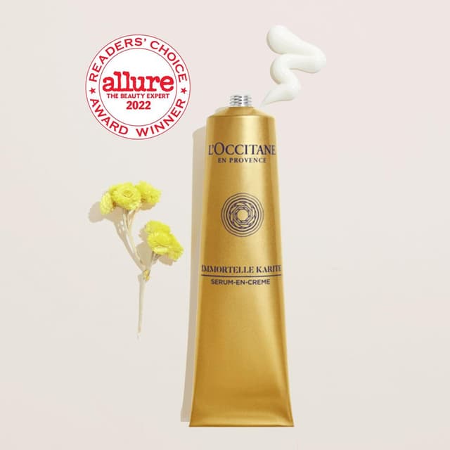 Detalle 2 de L‘Occitane Immortelle-Karité Handcreme (75 ml) – für empfindliche Hände