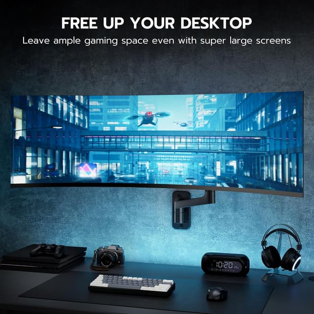 Detalle de ARES WING monitor wall mount 44lb VESA