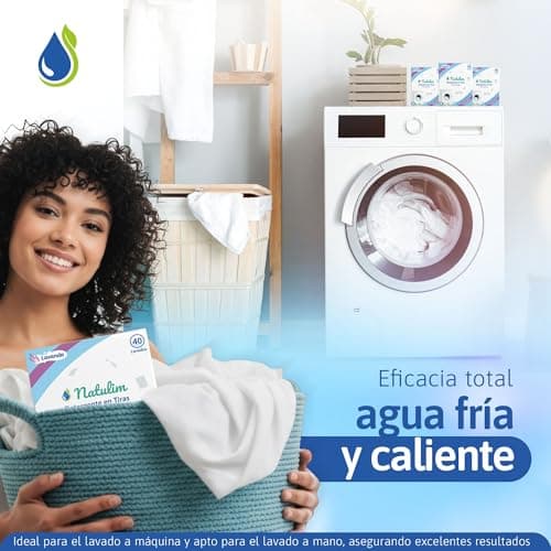 Detalle de Natulim Detergente en Tiras 40 lavados