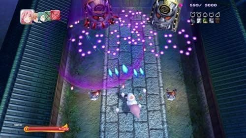 Detalle de Mamorukun ReCurse! NS de Clear River Games: arcade clásico con dificultad ajustable y modos variados