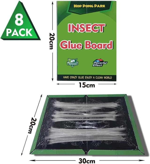 Thumbnail 1 de GroZythre 8 Pack Sticky Trap Pads 20x30cm