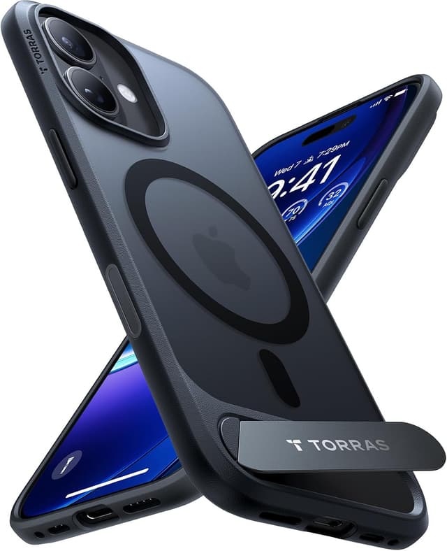 Detalle de iPhone 17 case stand 19N MagSafe titanium