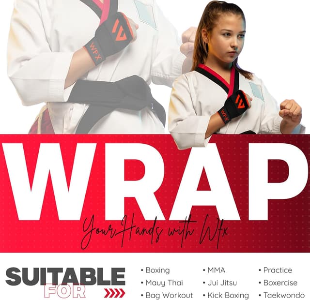 Thumbnail 5 de WFX Kids Junior Hand Wrap Gloves