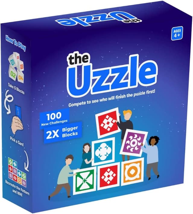Thumbnail 6 de Uzzle 3.0 Board Game 100 Puzzles