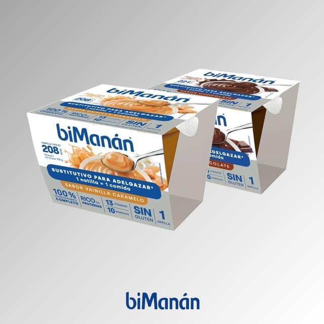 Thumbnail 2 de biManán - Copa de Vainilla Caramelo, Crema para Adelgazar 🍨