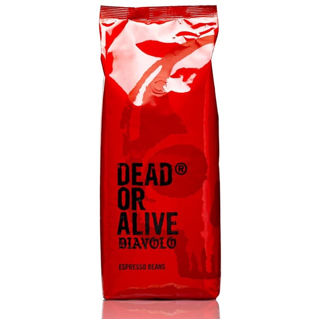 Detalle de DEAD OR ALIVE Diavolo Espresso 1 kg