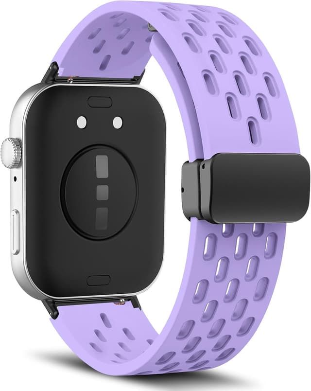 Detalle de MaEiol Silicone Strap for Huawei Watch Fit 4