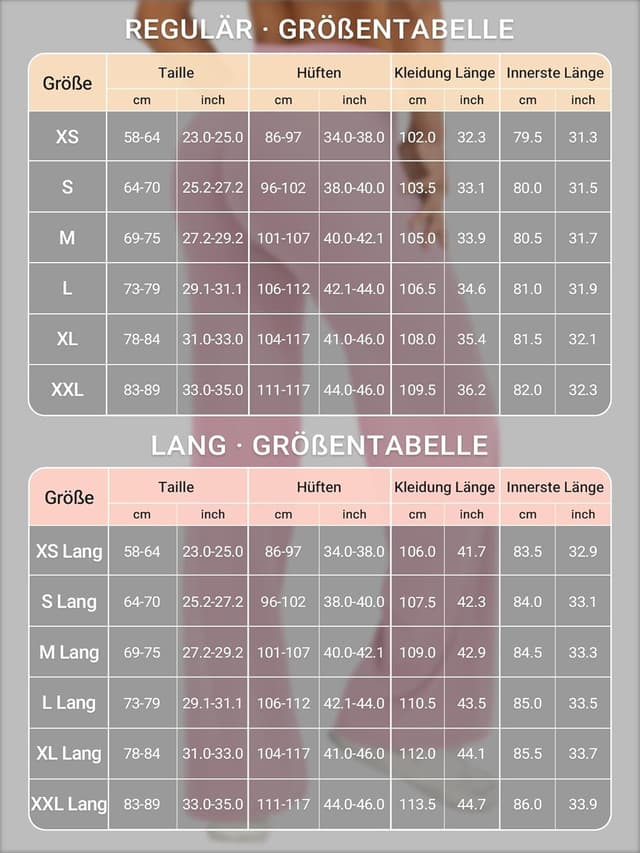 Detalle de YEOREO Straight Leggings für Damen mit hoher Taille, nahtlos & Blickdicht