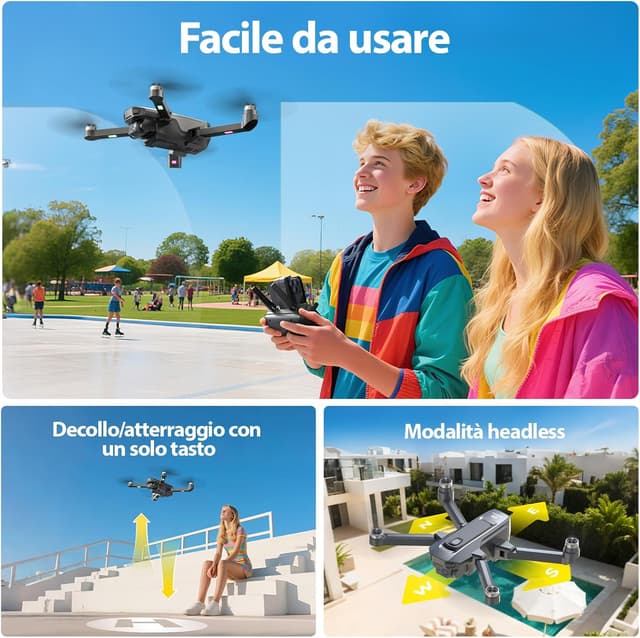 Thumbnail 5 de DEERC D25 Drone 4K HD con Trasmissione 5G