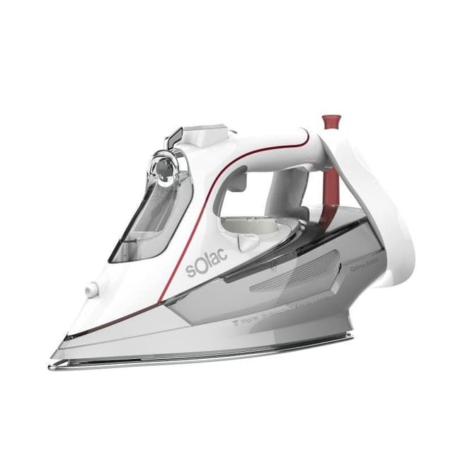 Detalle 2 de Solac Optima plancha de vapor 3000W con suela cerámica y vapor hasta 180 g/min