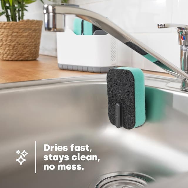 Thumbnail 2 de LIVIVO Dish Buddy Dual-Sided Sponges Pack