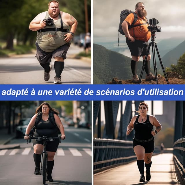 Thumbnail 4 de PUTUO Bas de Contention Grande Taille 6XL