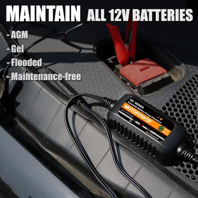 Thumbnail 5 de MOTOPOWER MP00205B 12V 1000mA Battery Charger