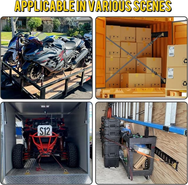 Thumbnail 5 de Eapele 20pc E-Track O Ring Anchors