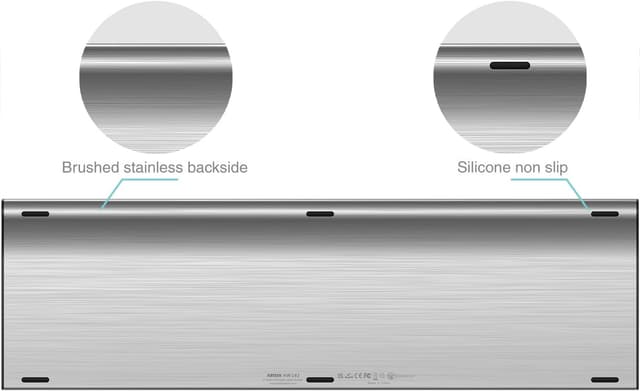 Detalle 2 de Arteck 2.4G Wireless Keyboard Slim Stainless Steel 2.4G