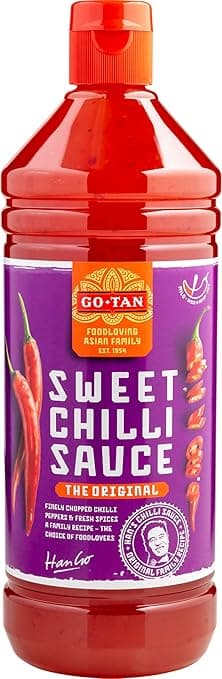 Imagen de Go-Tan Salsa de Chile y Ajo 🌶️ Dulce y Picante 270 ml en OfertitasTOP