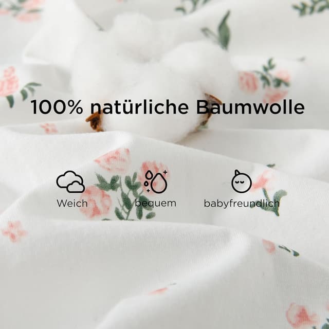 Detalle de Duomiaomiao Sacco nanna per bambini con piedi 1.0 TOG in 100% cotone