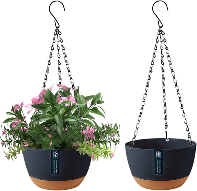 Thumbnail 6 de EACHPT Blumenampel 21 cm Hängepflanzgefäß