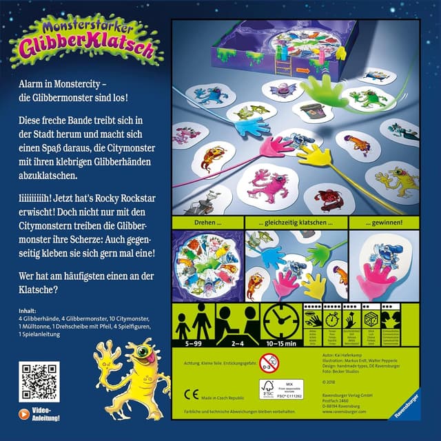 Thumbnail 5 de Ravensburger Glibber-Klatsch Kinderspiel 5 Jahre 🎲