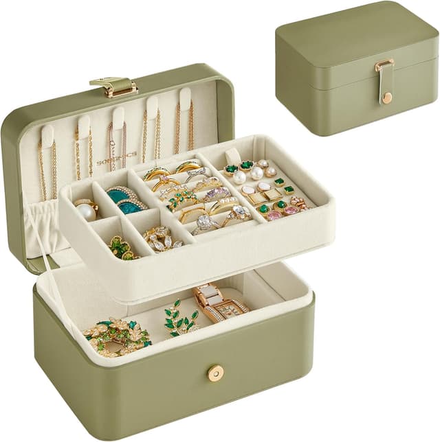 Imagen de SONGMICS JBC166C02 11 x 16 x 8 cm jewellery box en OfertitasTOP
