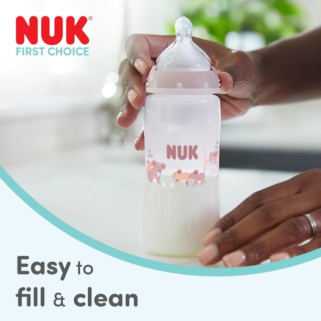 Thumbnail 4 de NUK First Choice 300 ml anti‑colic baby bottles 3 pack