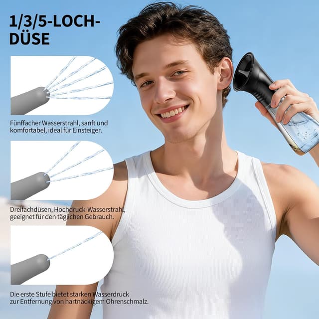 Thumbnail 5 de JDZ Ohrenreiniger 2000mAh Ohrensauger