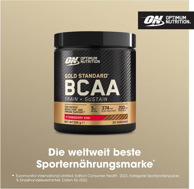 Thumbnail 1 de Optimum Nutrition Gold Standard BCAA Pulver 266g 🥤