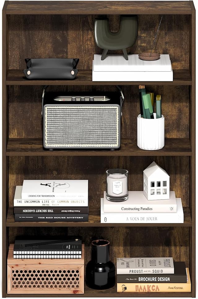 Detalle 2 de Furinno Basic libreria 4 ripiani 6 x 24 x 35