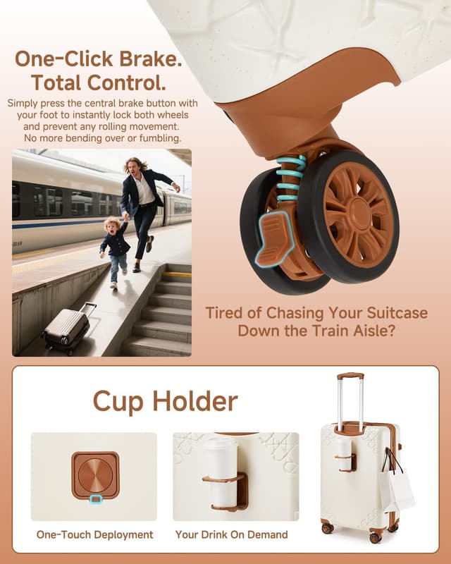 Thumbnail 4 de Sea choice Expandable Luggage 3pc