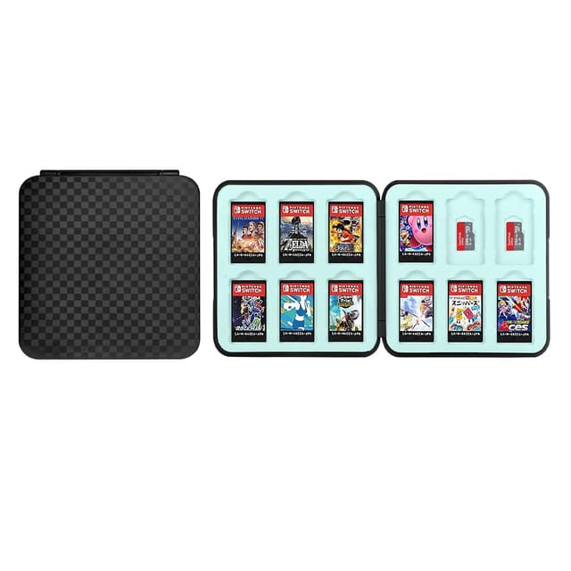 Detalle de Vicloon Aufbewahrungsbox 12 Karten für Switch