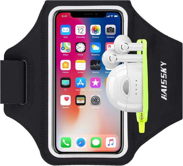 Detalle de HAISSKY Running Armband for phones up to 6.9