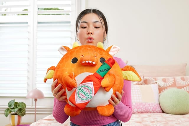 Thumbnail 6 de Snackles Series 1 Hippo Surprise Medium Plush (35 cm) – ultra soft cuddly toy for ages 3+