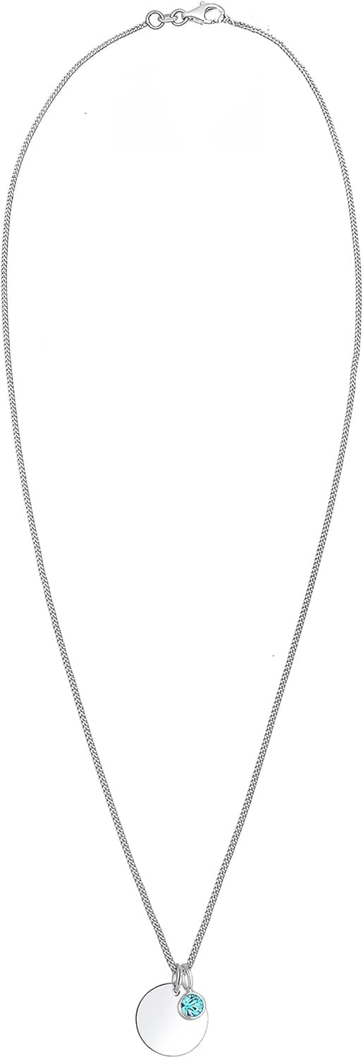 Detalle de Elli Halskette Geburtsstein April 45 cm