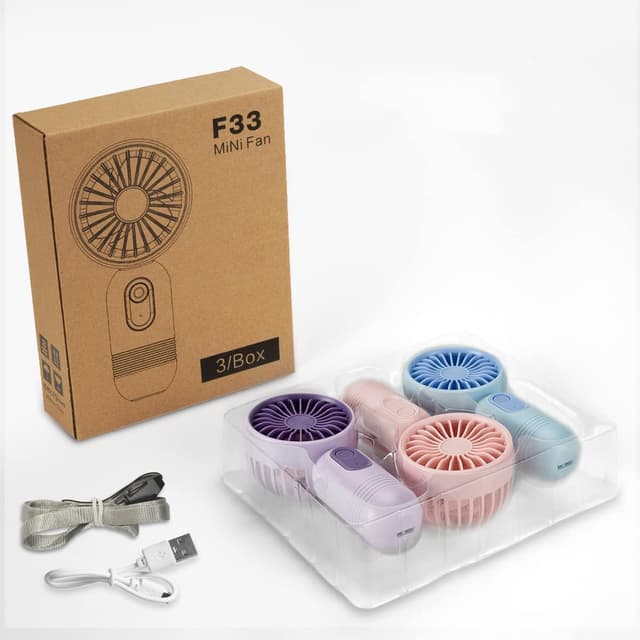 Thumbnail 5 de VanSmaGo Mini Ventilateur Portable 3 Pack