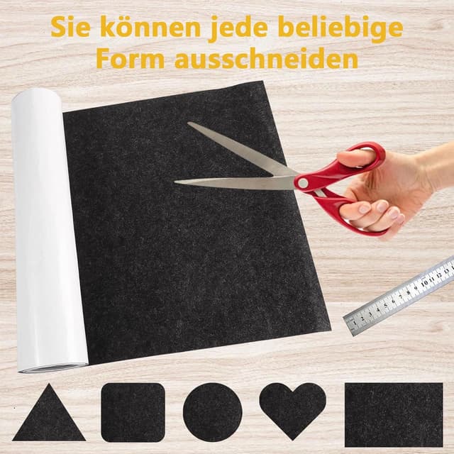 Detalle 2 de Filz Selbstklebend Meterware 1 mm, 40×250 cm