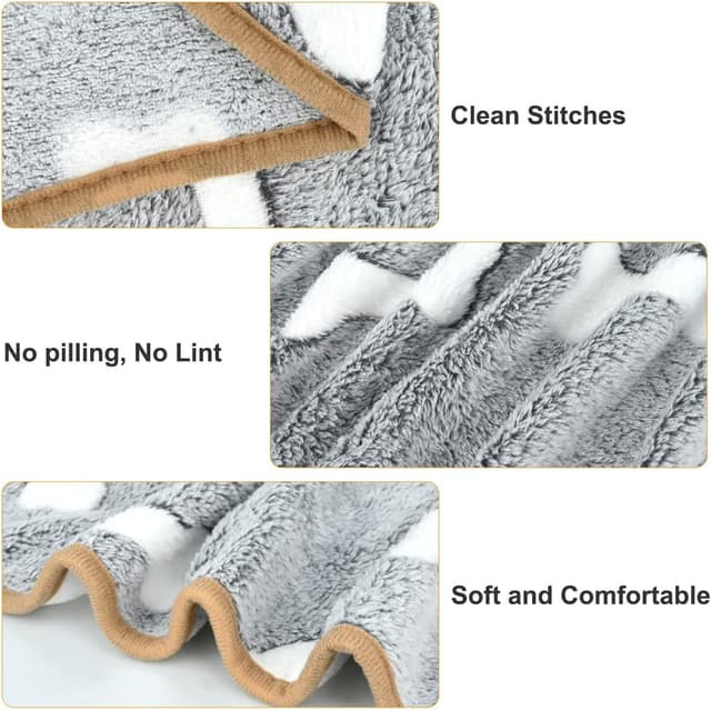 Thumbnail 2 de 3 Pcs L Pet Soft Dog Blankets