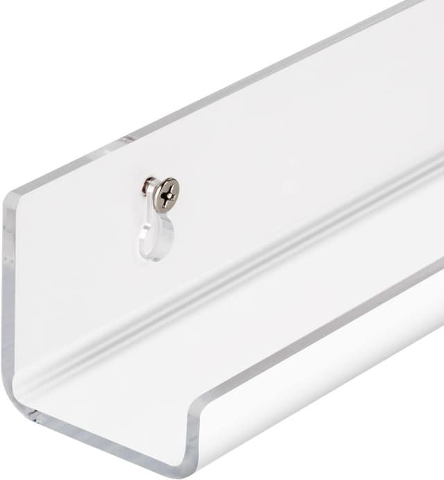 Detalle de LileZbox Clear Floating Shelves — wall mounted acrylic invisible display organisers