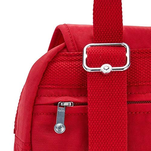 Detalle 2 de Kipling City Pack Mini Mochila Pequeña - Red Rouge