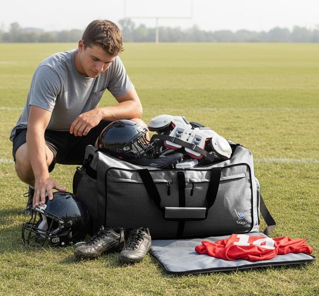 Detalle 2 de Bago 140L holdall bag for travel