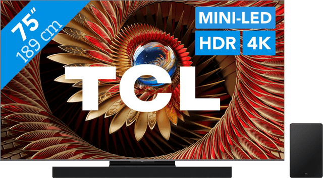Detalle de TCL QD Mini LED C81K 75"