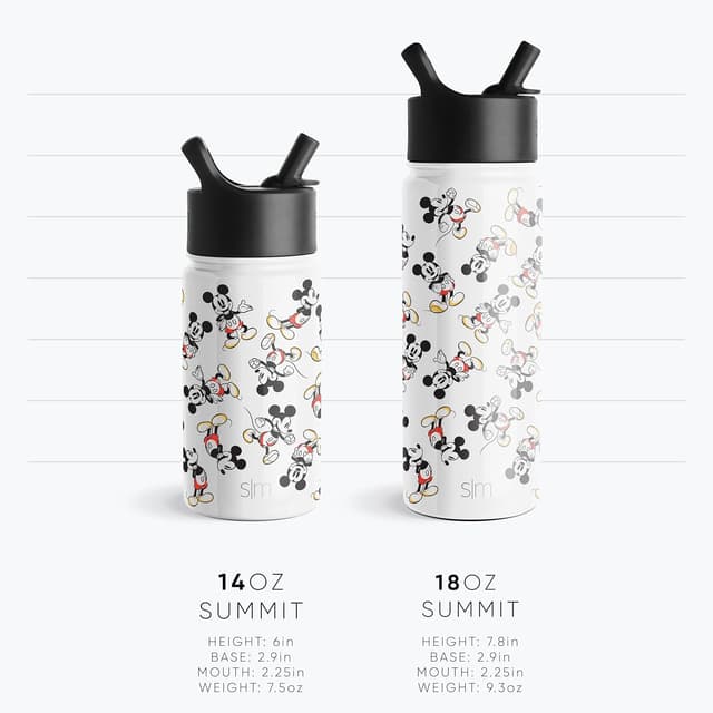 Thumbnail 3 de Simple Modern Disney Wish 18oz Kids Summit Bottle