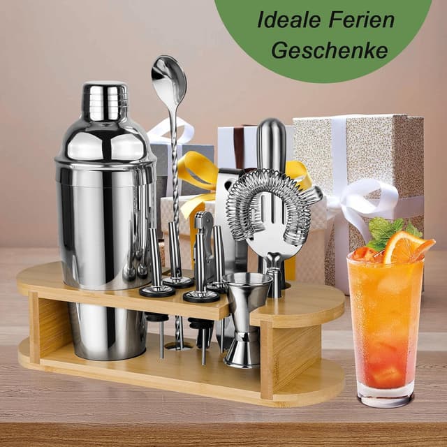 Thumbnail 6 de Cocktail Shaker Set 12-teilig mit Ständer